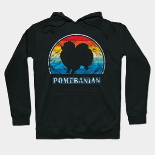 Pomeranian Vintage Design Dog Hoodie